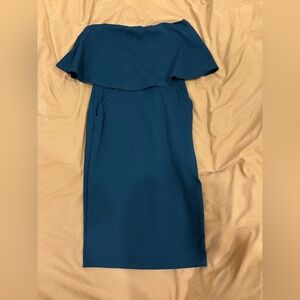 Elegant Strapless Black Dress